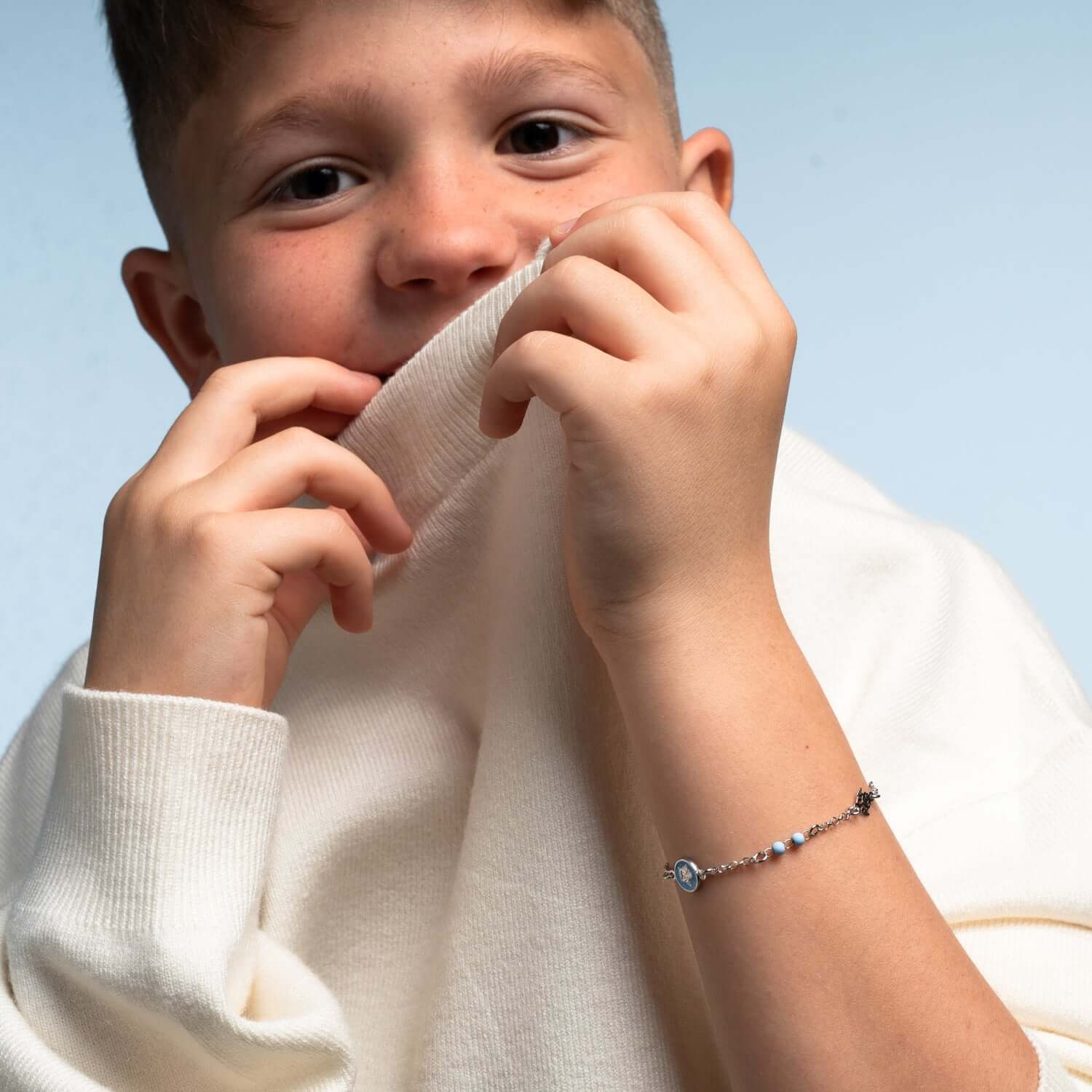 BABY BOY - CHRISTIAN BRACELET - SILVER - Image 2