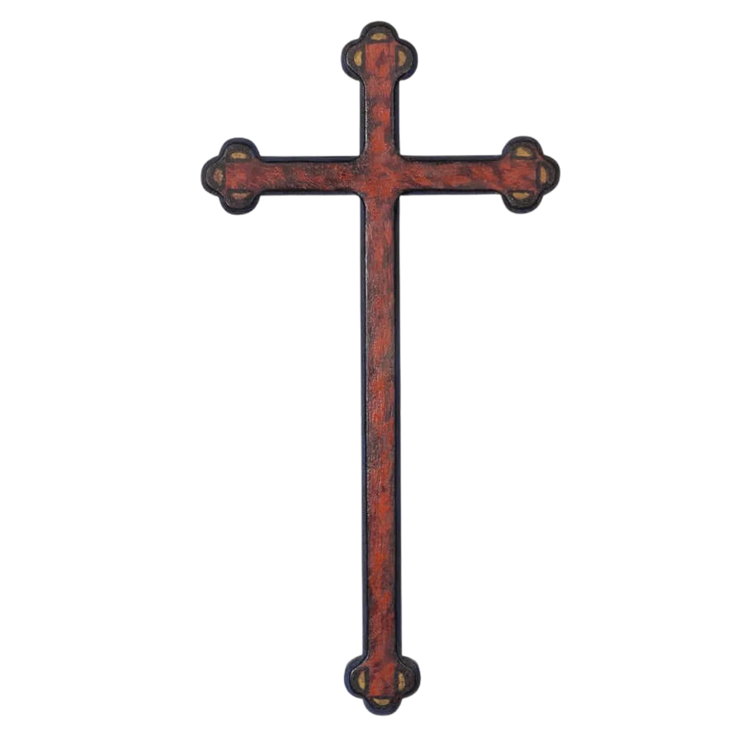 BAROQUE WALL CROSS - WOOD