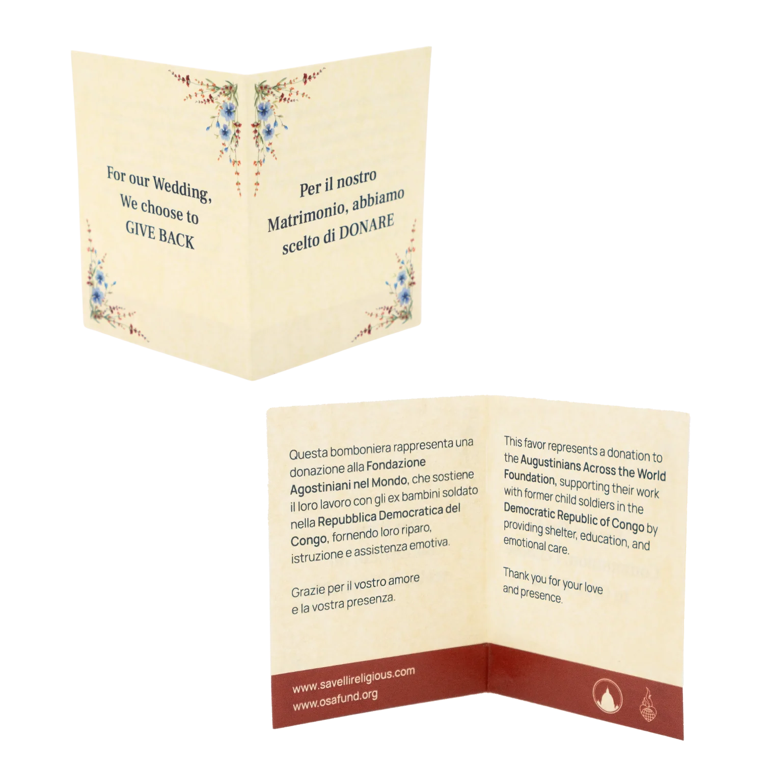 CANDLE - WEDDING CHARITY FAVOR FOR OSAFUND - Image 4