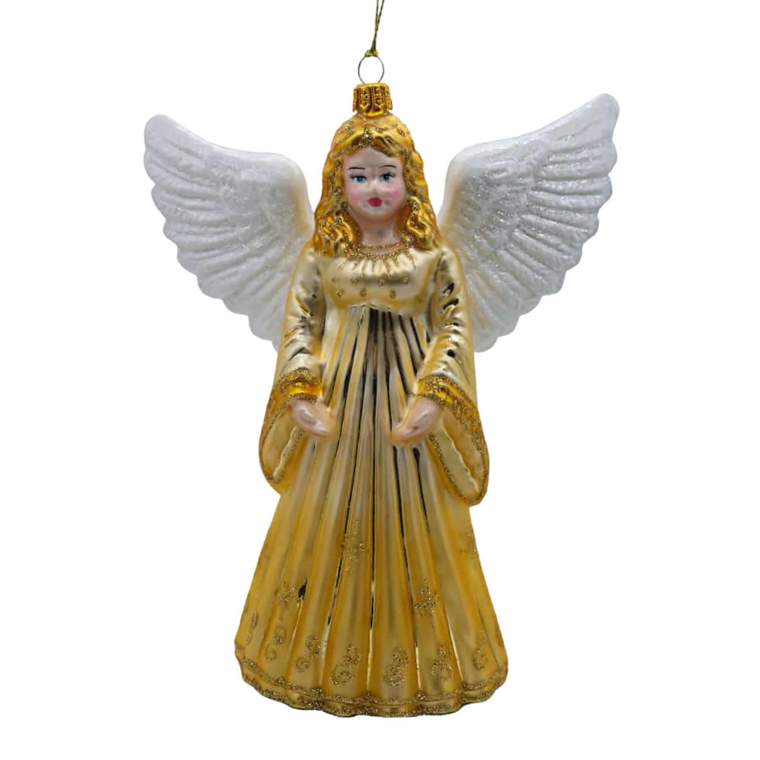 CHRISTMAS ANGEL - CHRISTMAS TREE DECORATION - GLASS