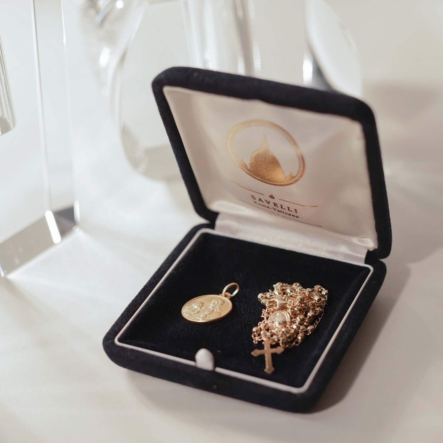 COMMUNION GIFT SET - VERMEIL SILVER - Image 2