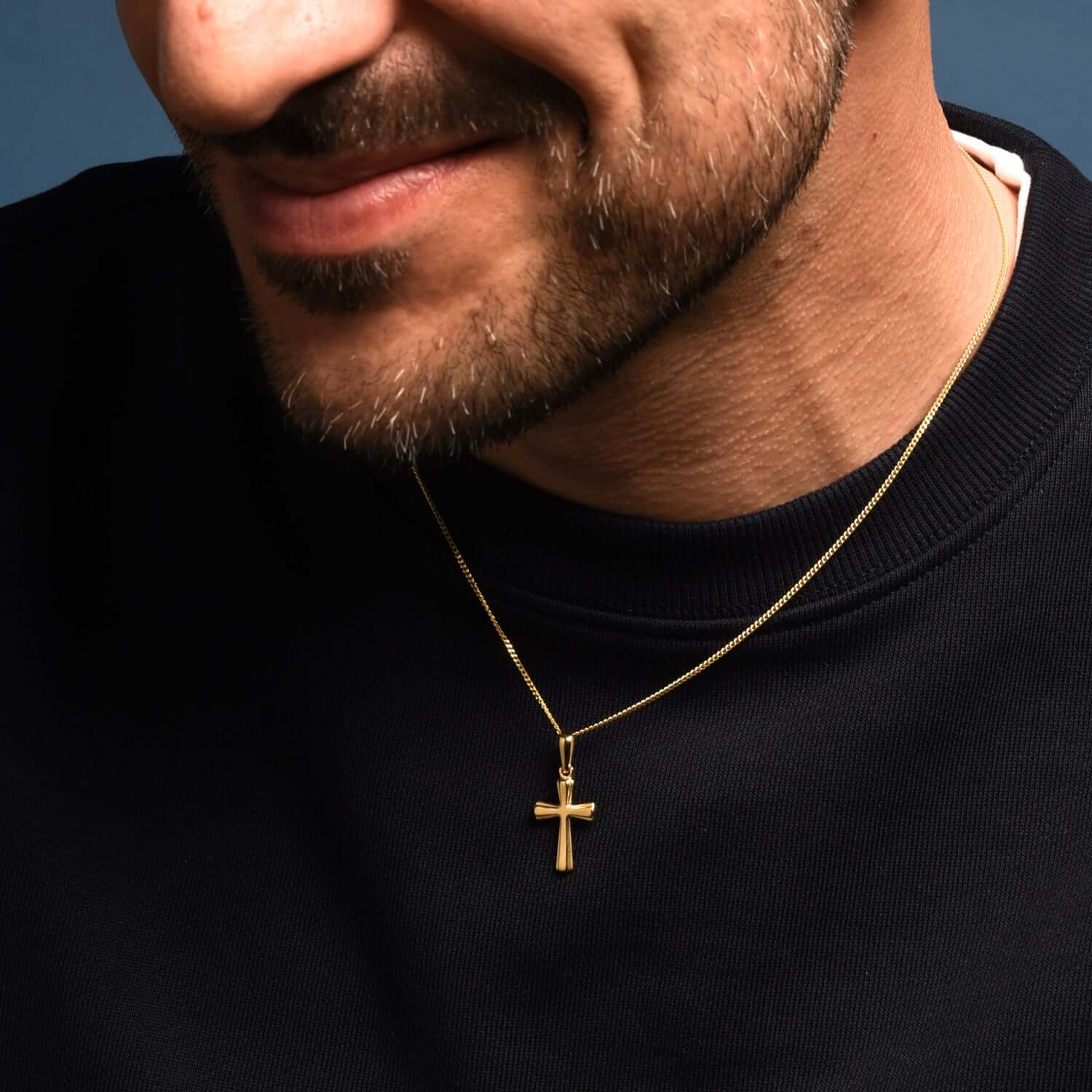 CROSS PENDANT - GOLD - Image 2