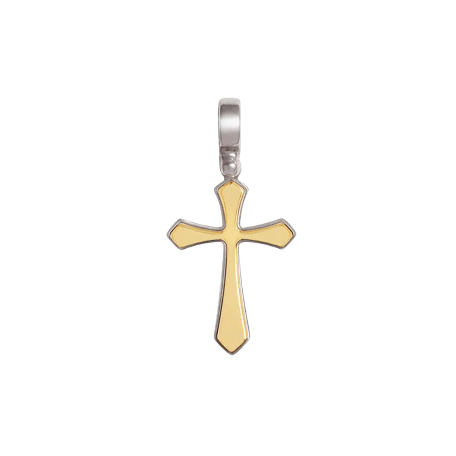 CROSS PENDANT - VERMEIL SILVER