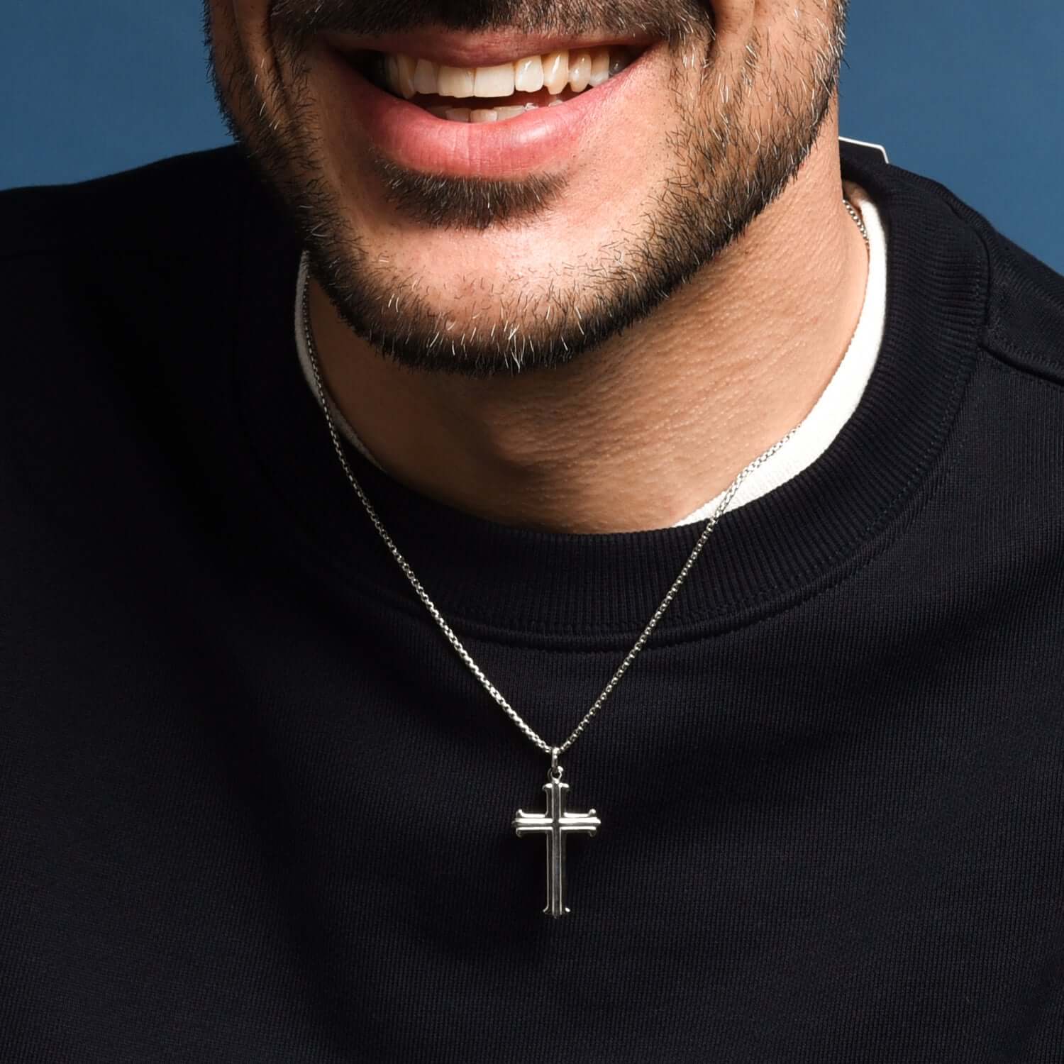 CROSS PENDANT - SILVER - Image 2