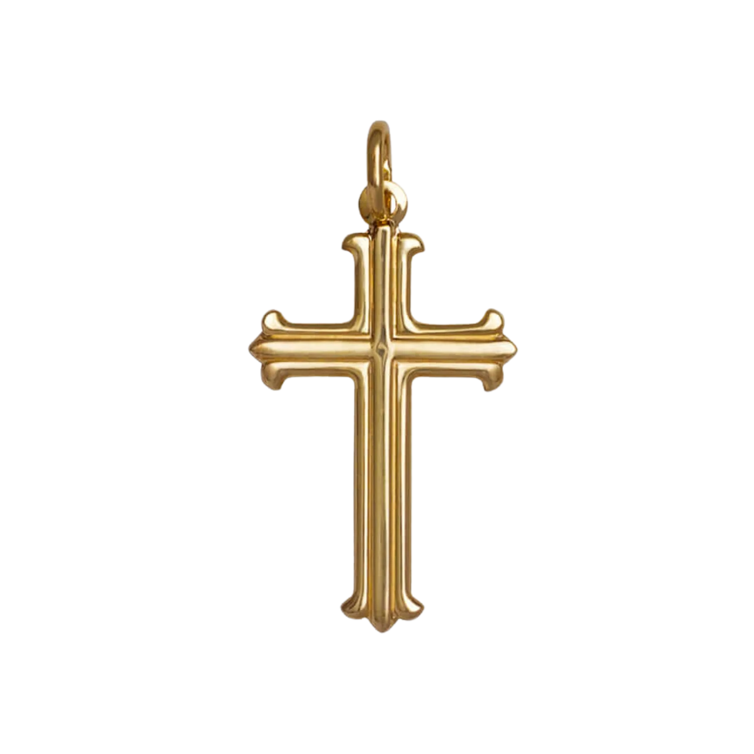 CROSS PENDANT - VERMEIL SILVER