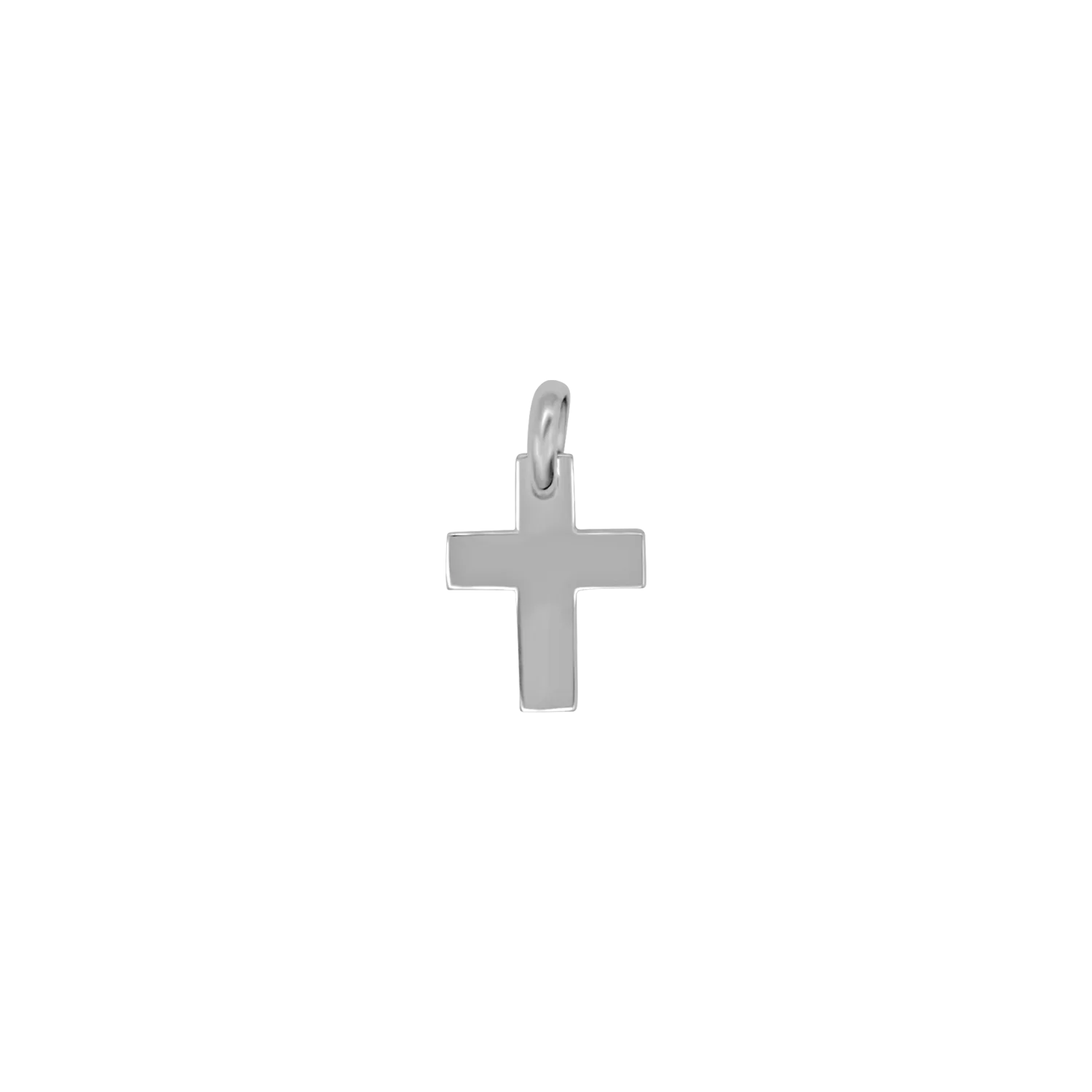 CROSS PENDANT - WHITE GOLD