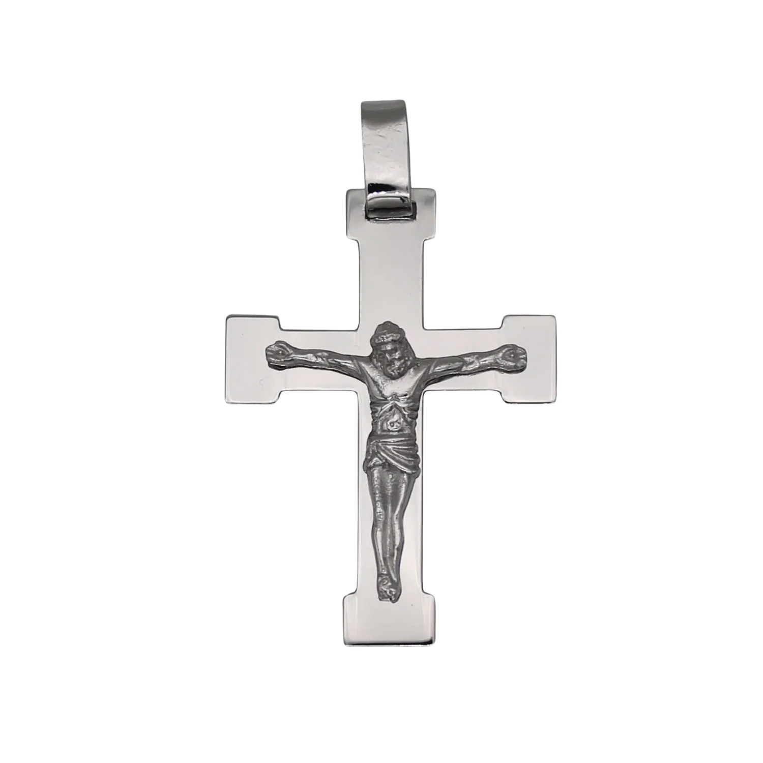 CRUCIFIX PENDANT - SILVER