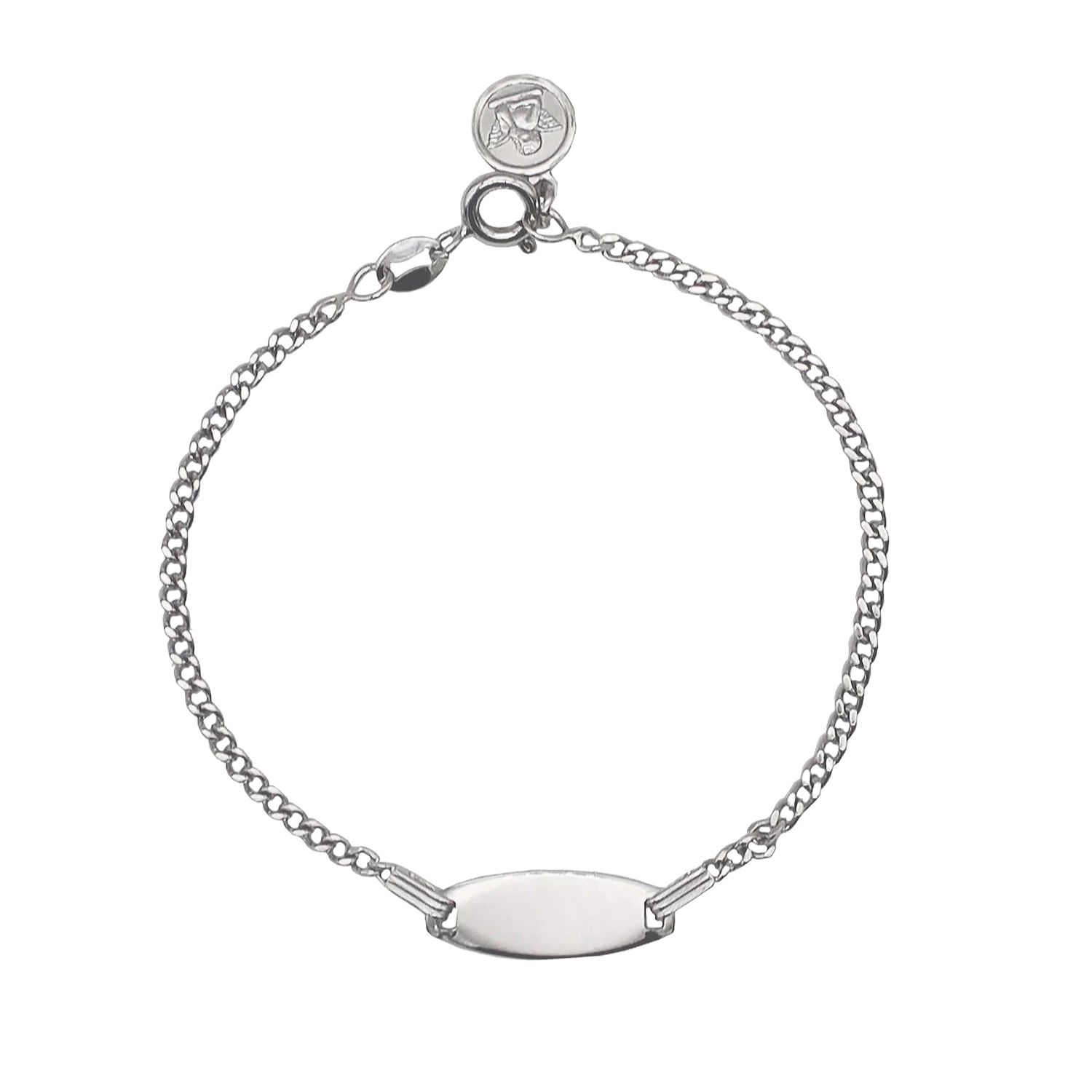 CUSTOMIZABLE BRACELET FOR KIDS - SILVER