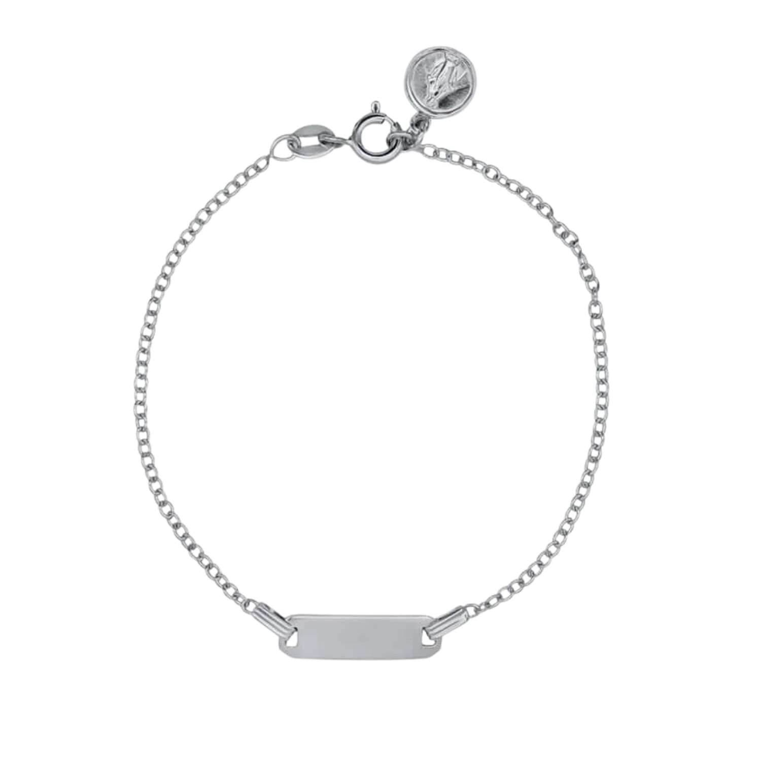 CUSTOMIZABLE BRACELET FOR KIDS - SILVER