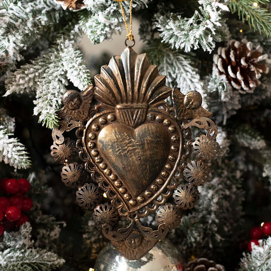EX VOTO - CHRISTMAS TREE DECORATION - METAL - Image 2