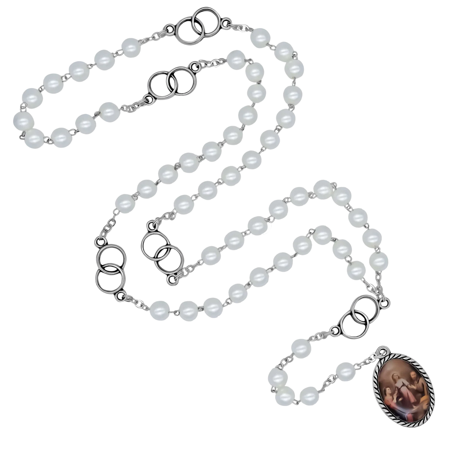 HOLY FAMILY CHAPLET - METAL