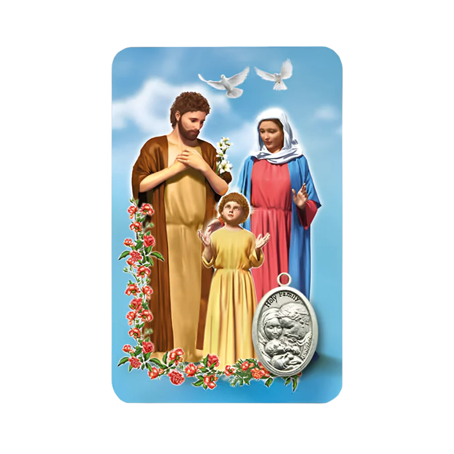 HOLY FAMILY - PRAYER CARD