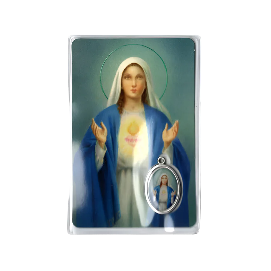 IMMACULATE HEART OF MARY - PRAYER CARD