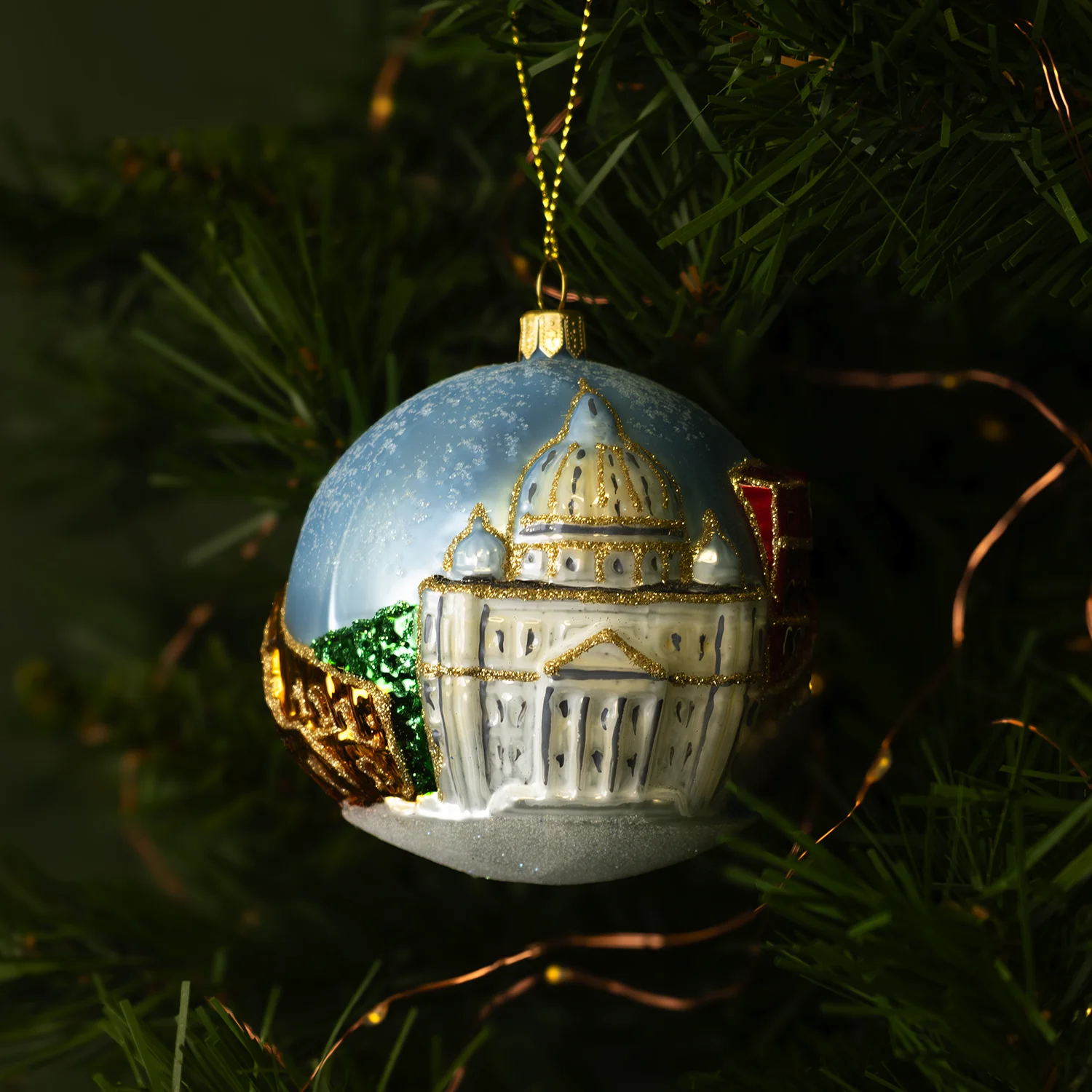 ITALY - CHRISTMAS BAUBLE - GLASS - Image 2