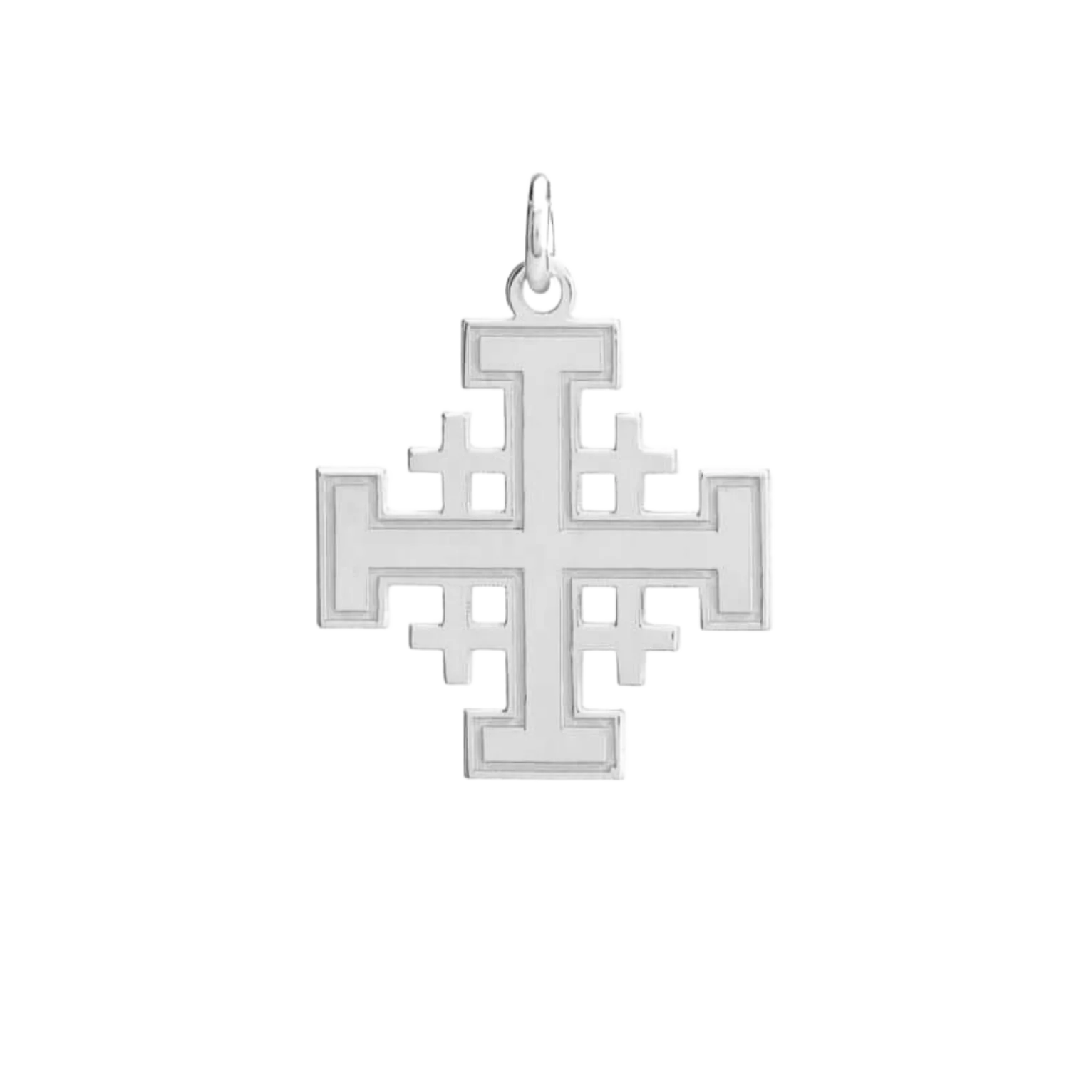 JERUSALEM CROSS - SILVER