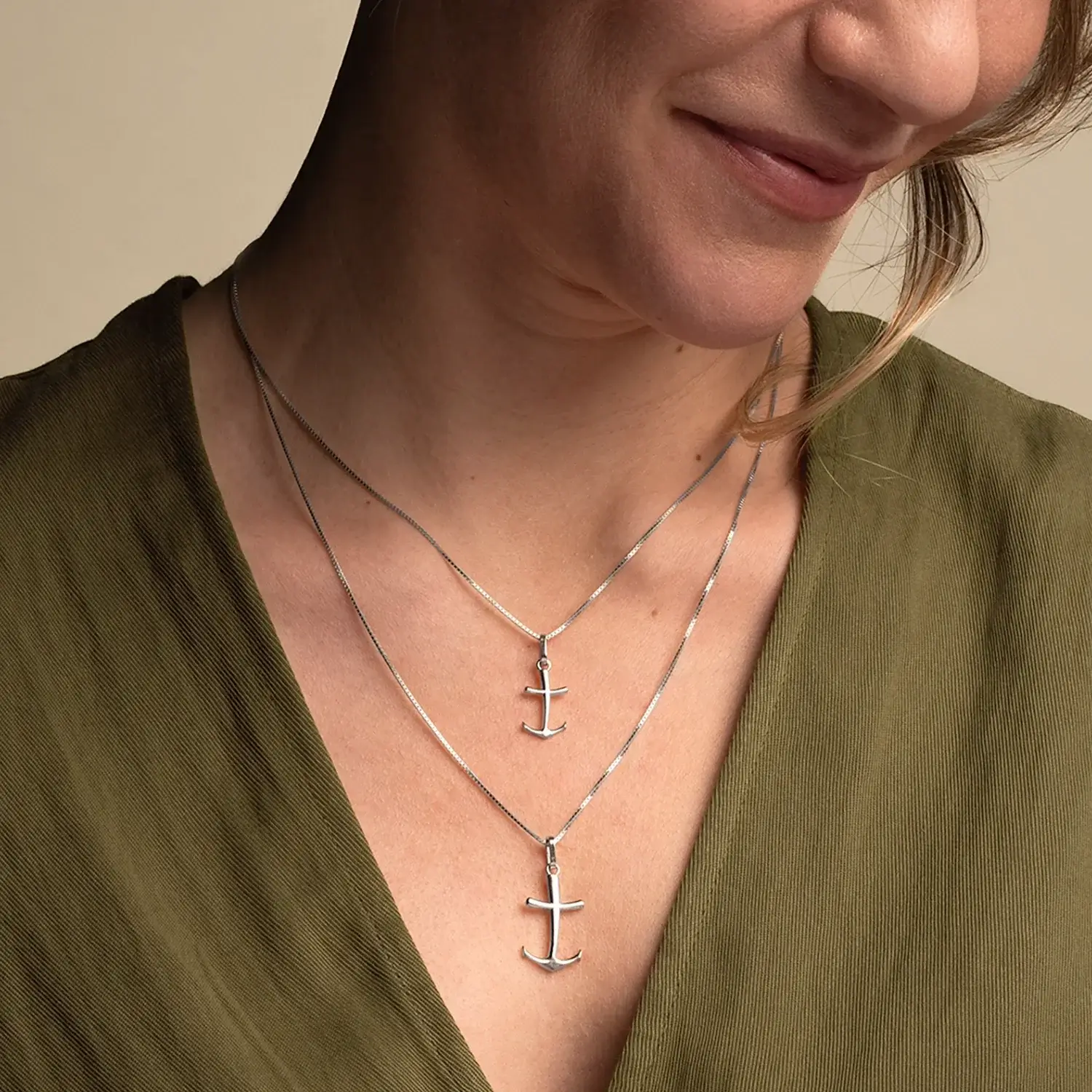 JUBILEE 2025 - ANCHOR OF HOPE PENDANT - SILVER - Image 2