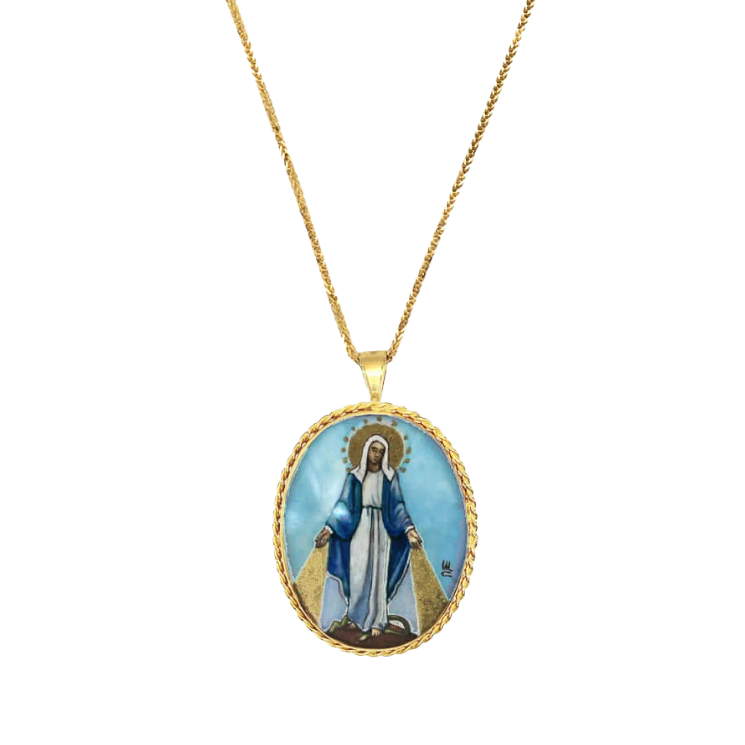 MIRACULOUS MEDAL - NECKLACE - GOLD
