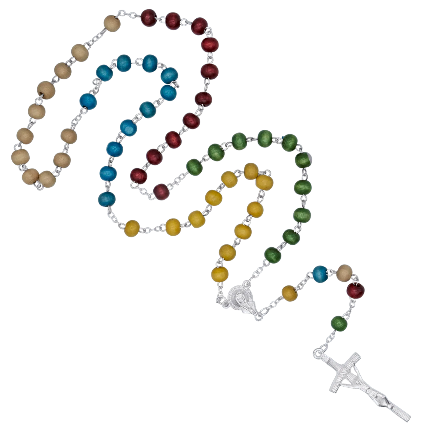 MISSIONARY ROSARY - WOOD AND METAL