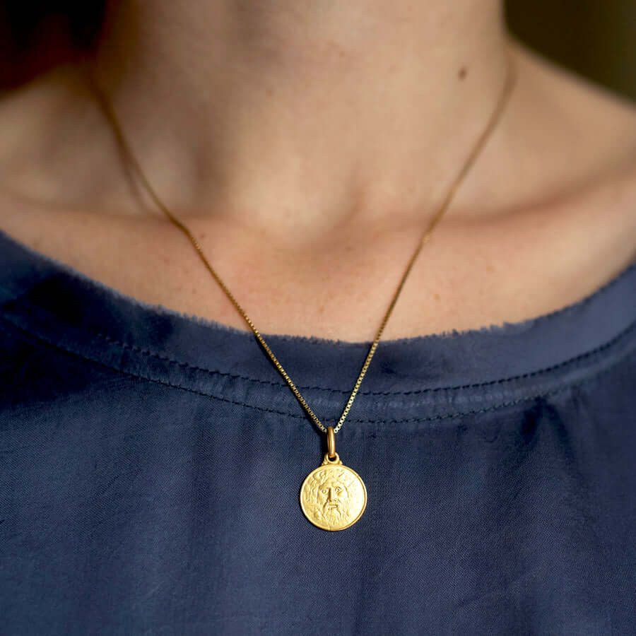 MOUTH OF TRUTH - MEDAL - GOLD - Image 2