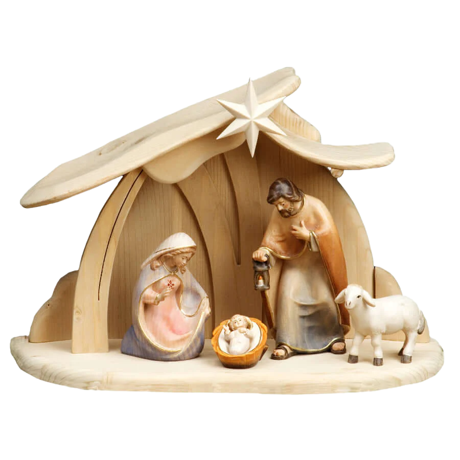 NATIVITY SCENE - CHRISTMAS NATIVITY - WOOD