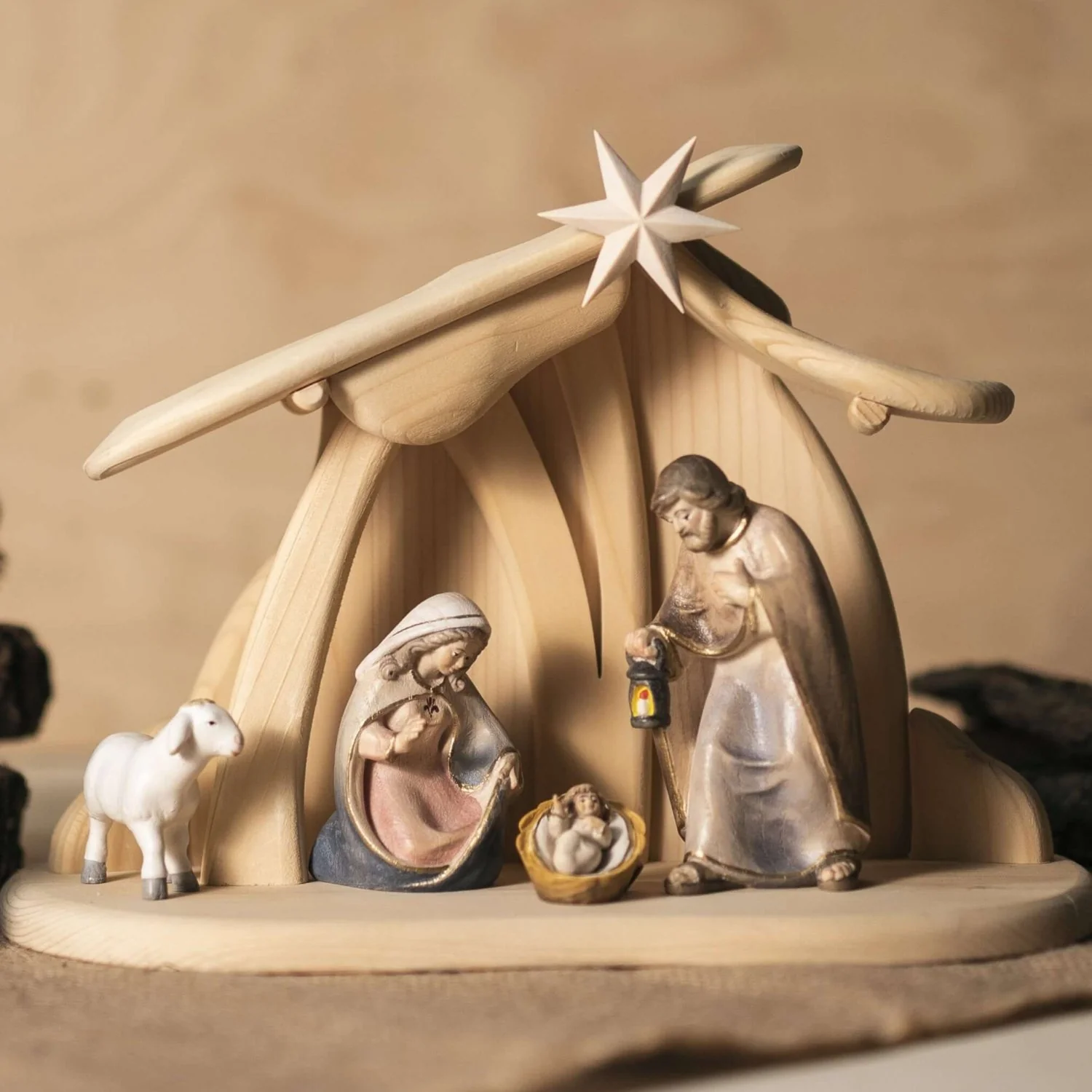 NATIVITY SCENE - CHRISTMAS NATIVITY - WOOD - Image 2