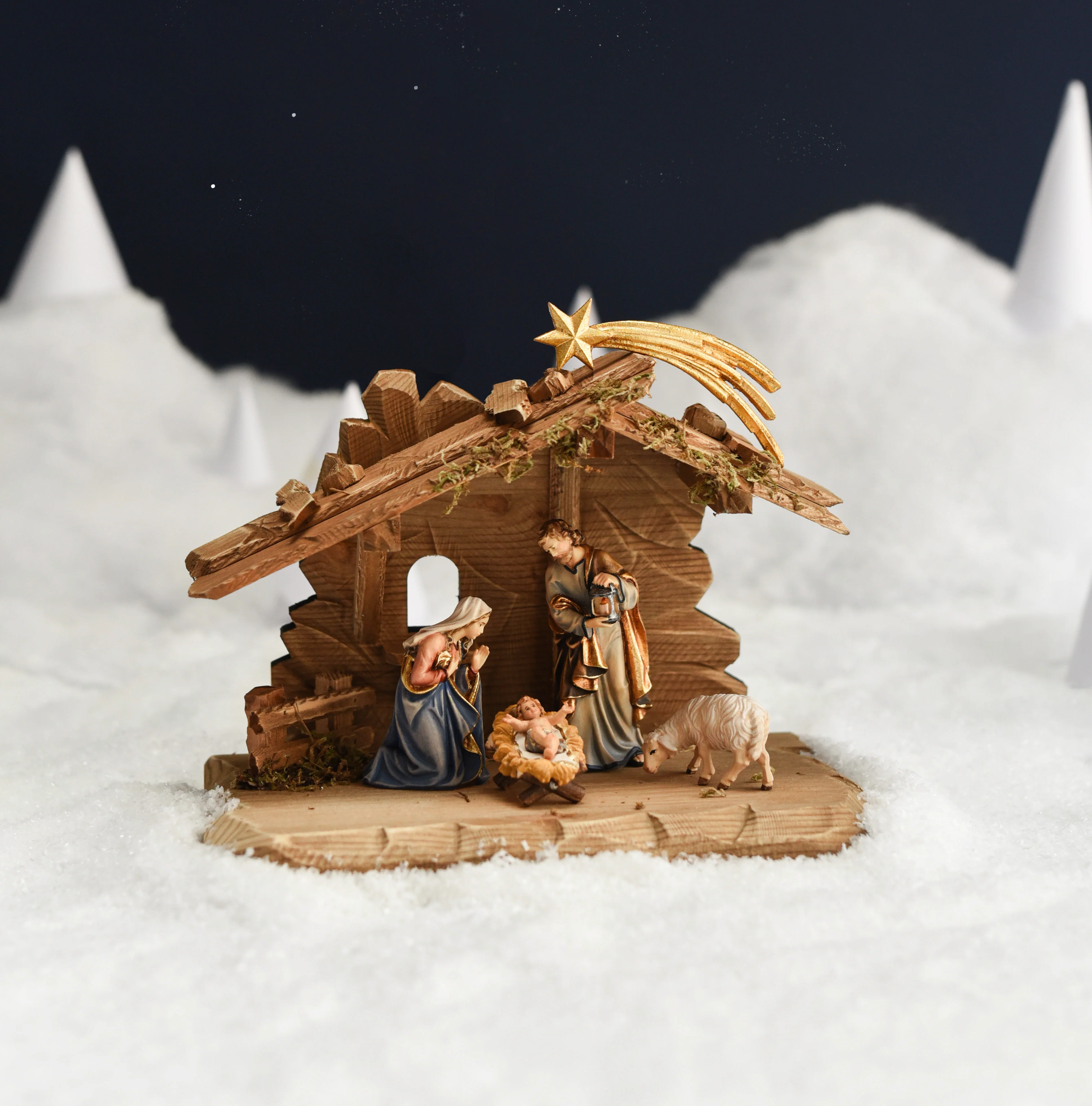 NATIVITY SCENE - CHRISTMAS NATIVITY - WOOD - Image 2