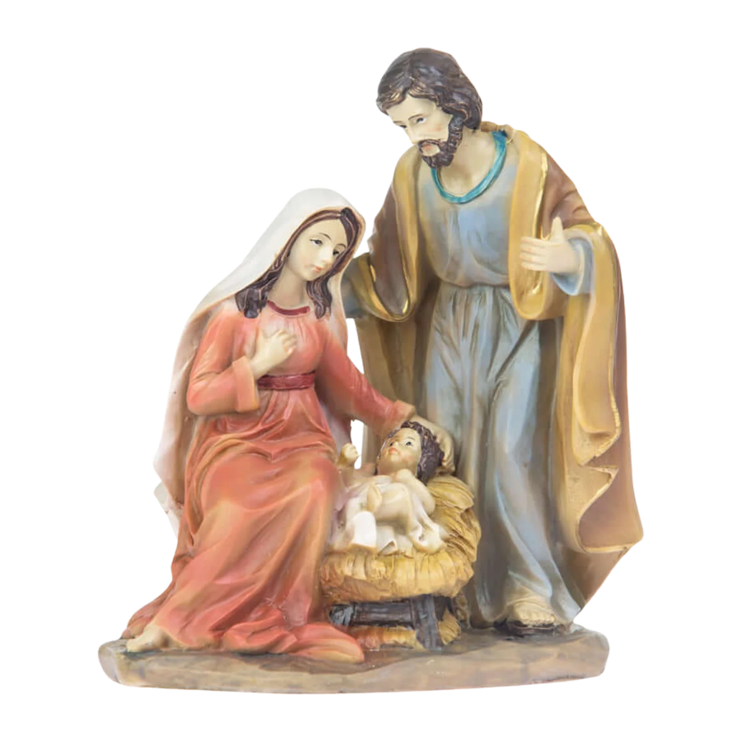 NATIVITY SCENE - CHRISTMAS NATIVITY - RESIN