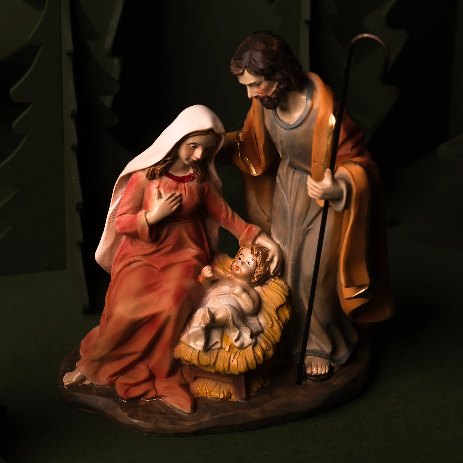 NATIVITY SCENE - CHRISTMAS NATIVITY - RESIN - Image 3