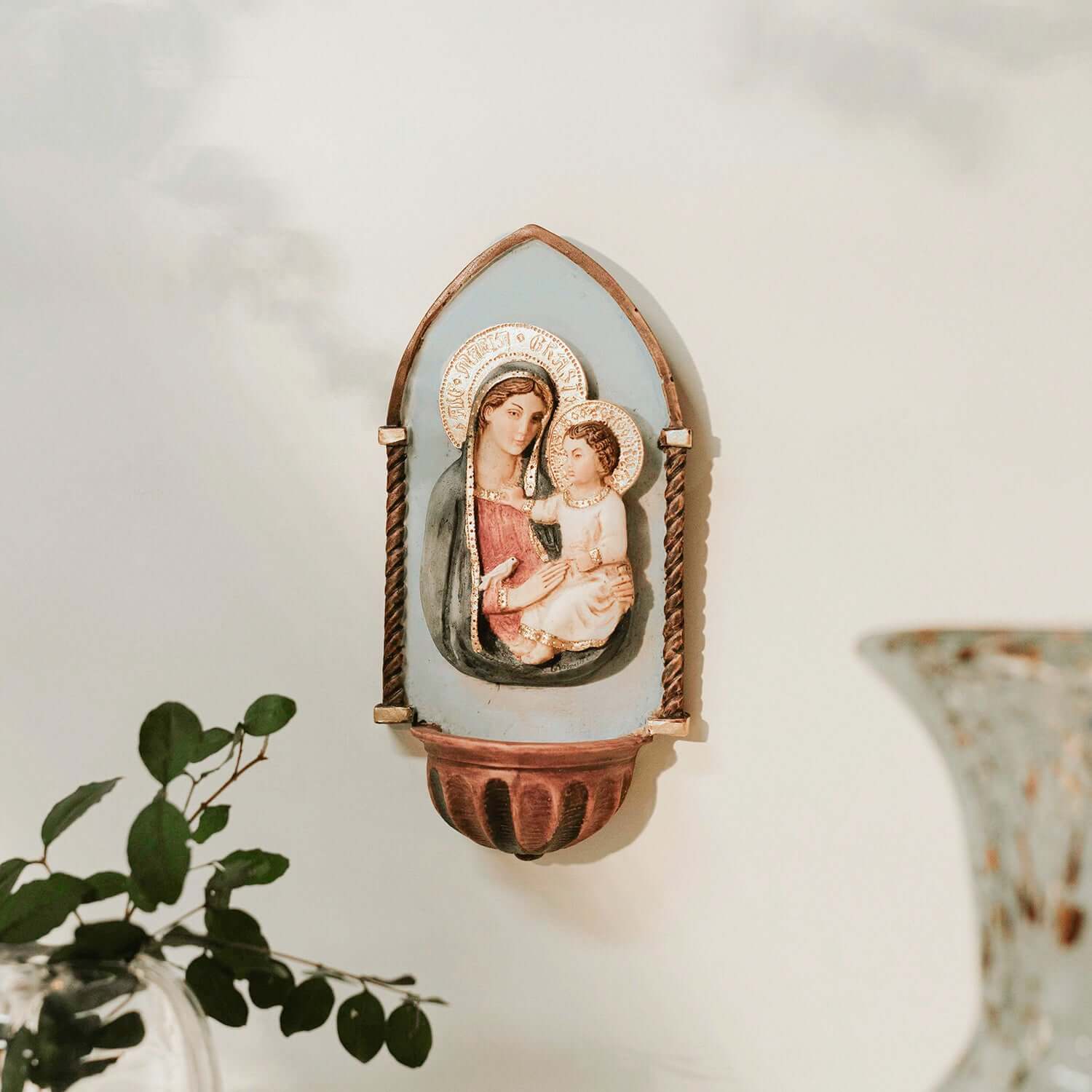 OUR LADY OF MONTENERO - HOLY WATER FONT - Image 2