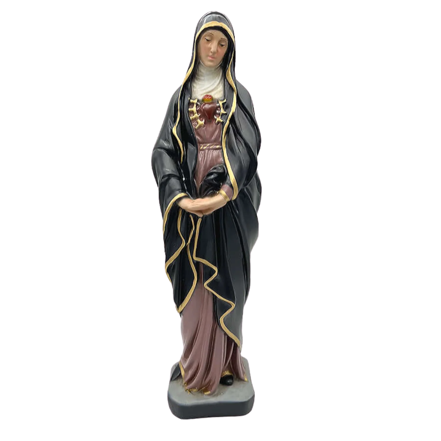 OUR LADY OF SORROWS - STATUE - RESIN
