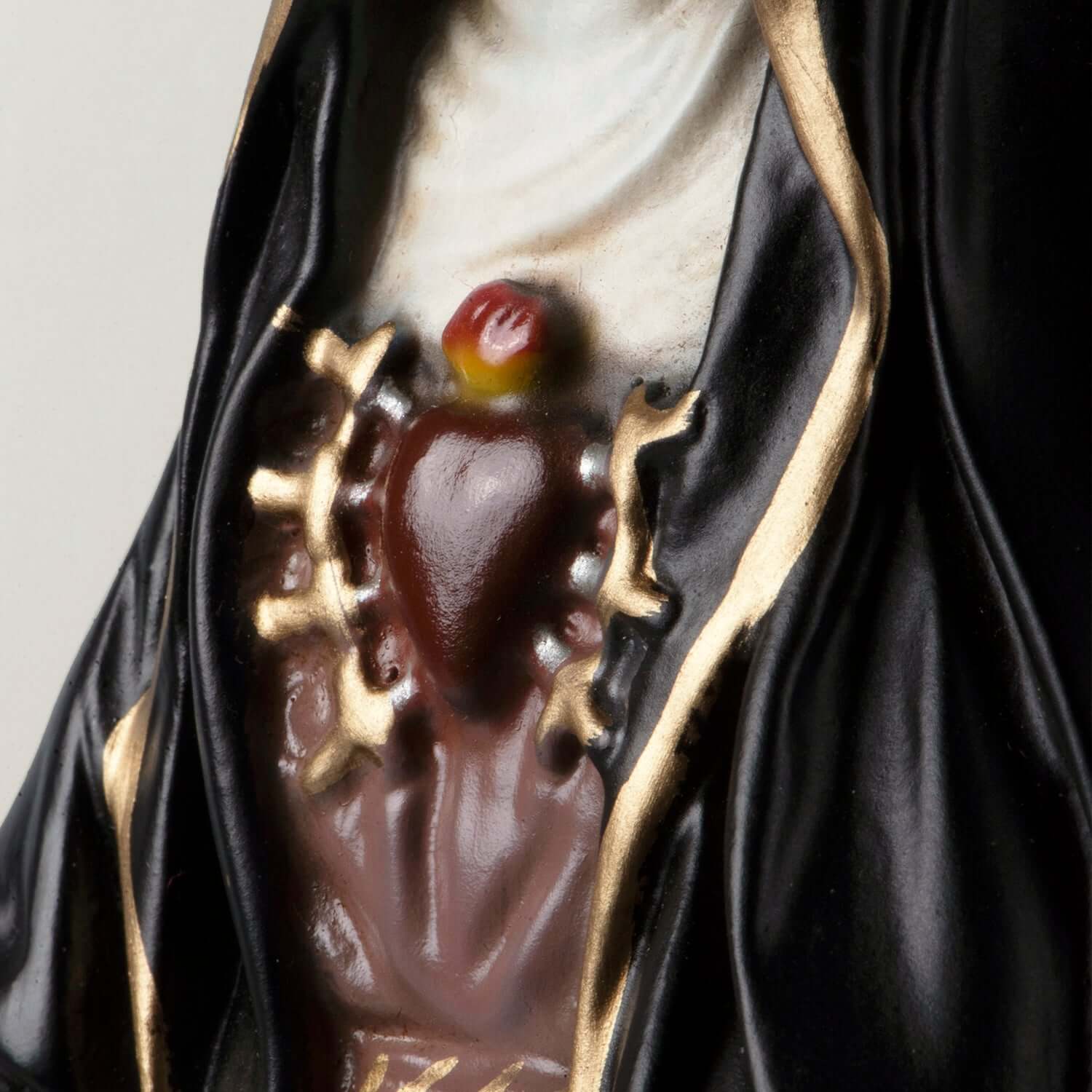 OUR LADY OF SORROWS - STATUE - RESIN - Image 3
