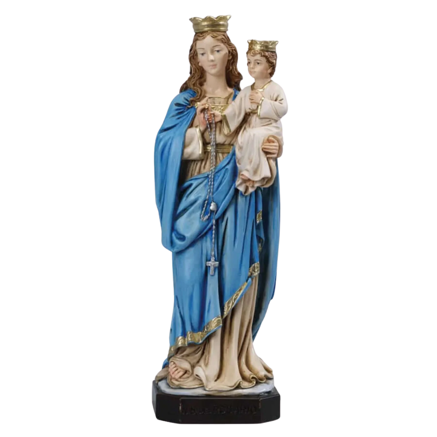 OUR LADY OF THE ROSARY - STATUE - RESIN