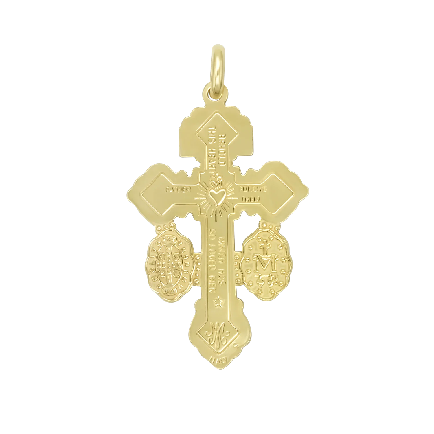 PARDON CRUCIFIX - BICOLOR SILVER - Image 2