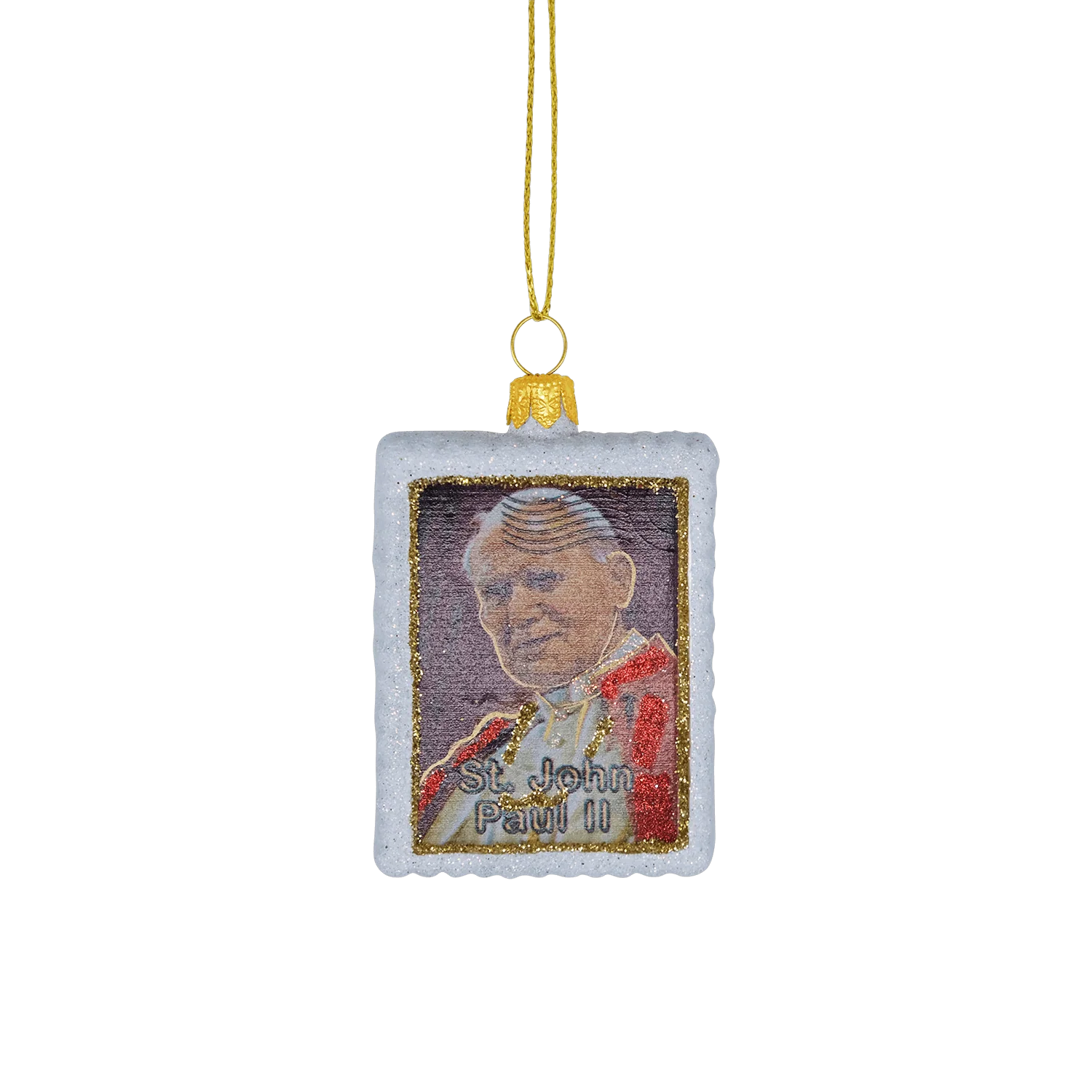 POPE JOHN PAUL II - CHRISTMAS TREE ORNAMENT