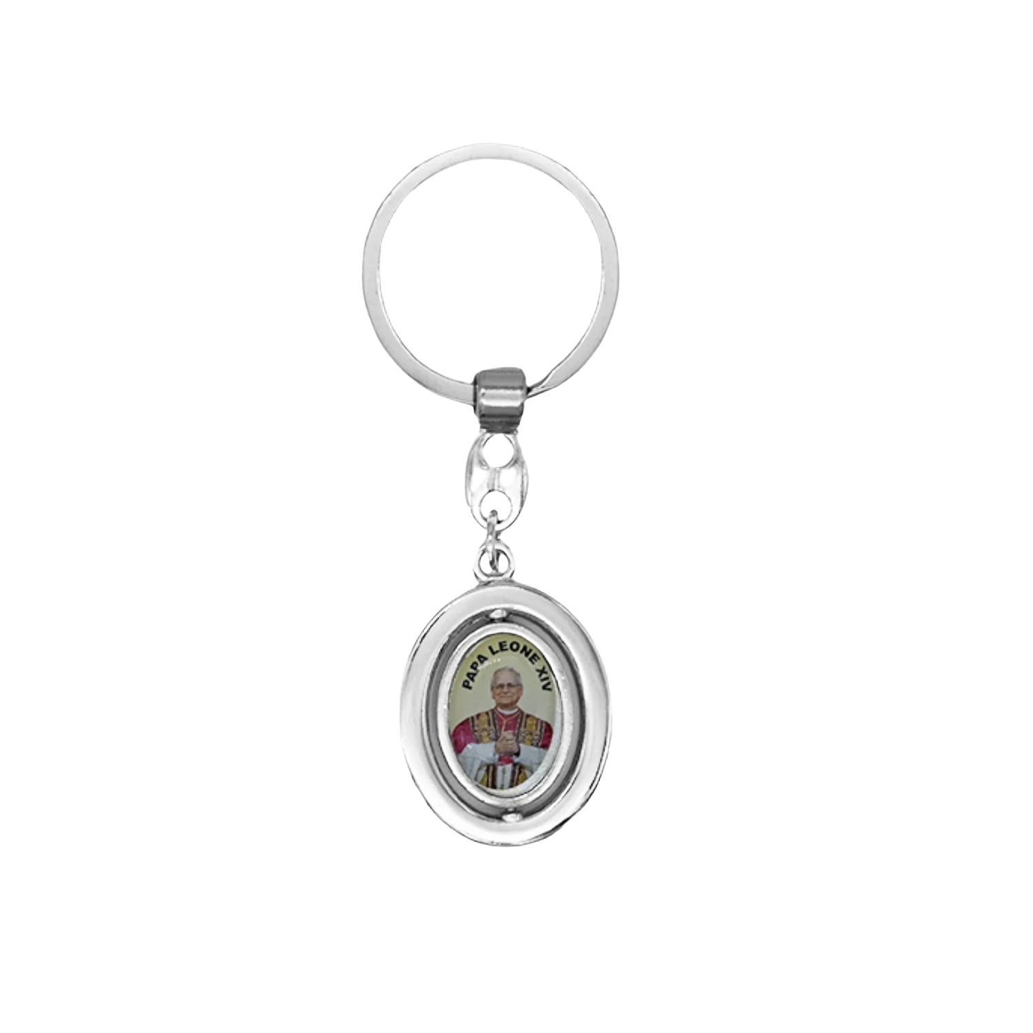 POPE LEO XIV - KEY RING - METAL