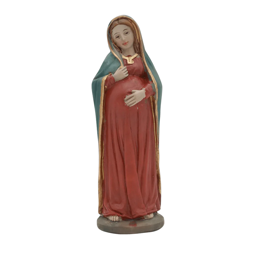 PREGNANT MARY - STATUE - RESIN