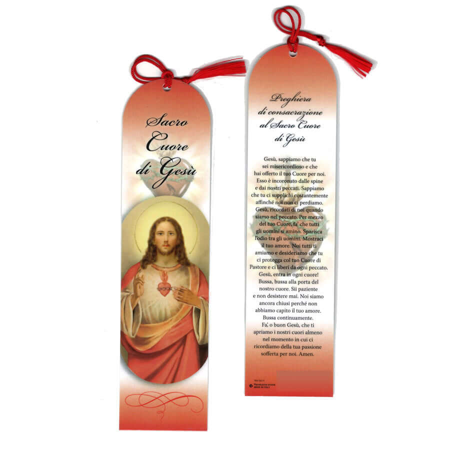 SACRED HEART OF JESUS - BOOKMARK - Image 3