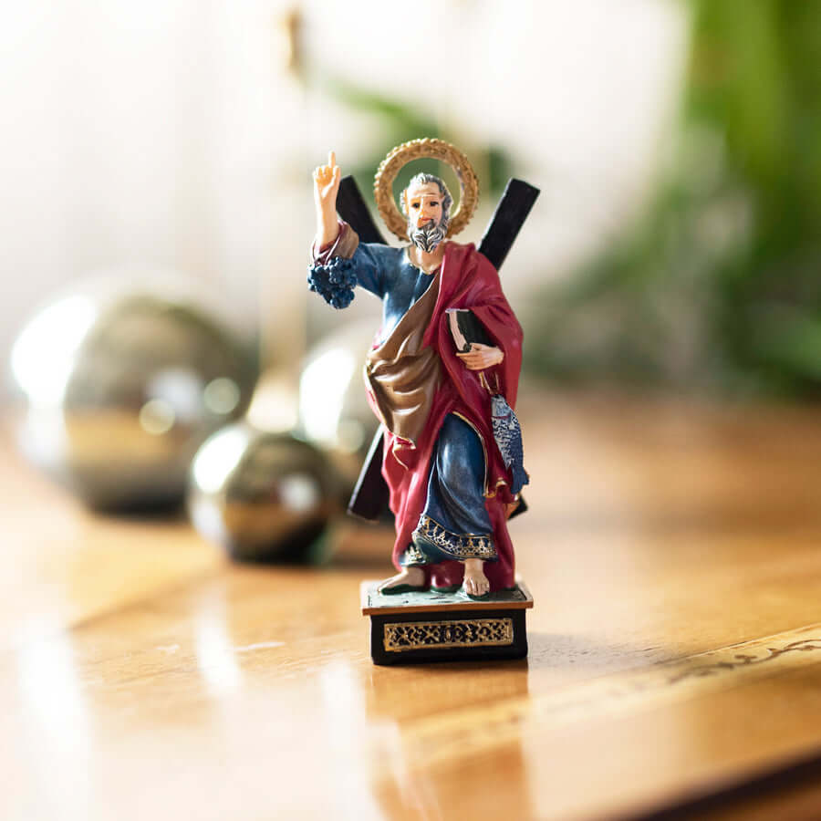 SAINT ANDREW - STATUE - RESIN - Image 3