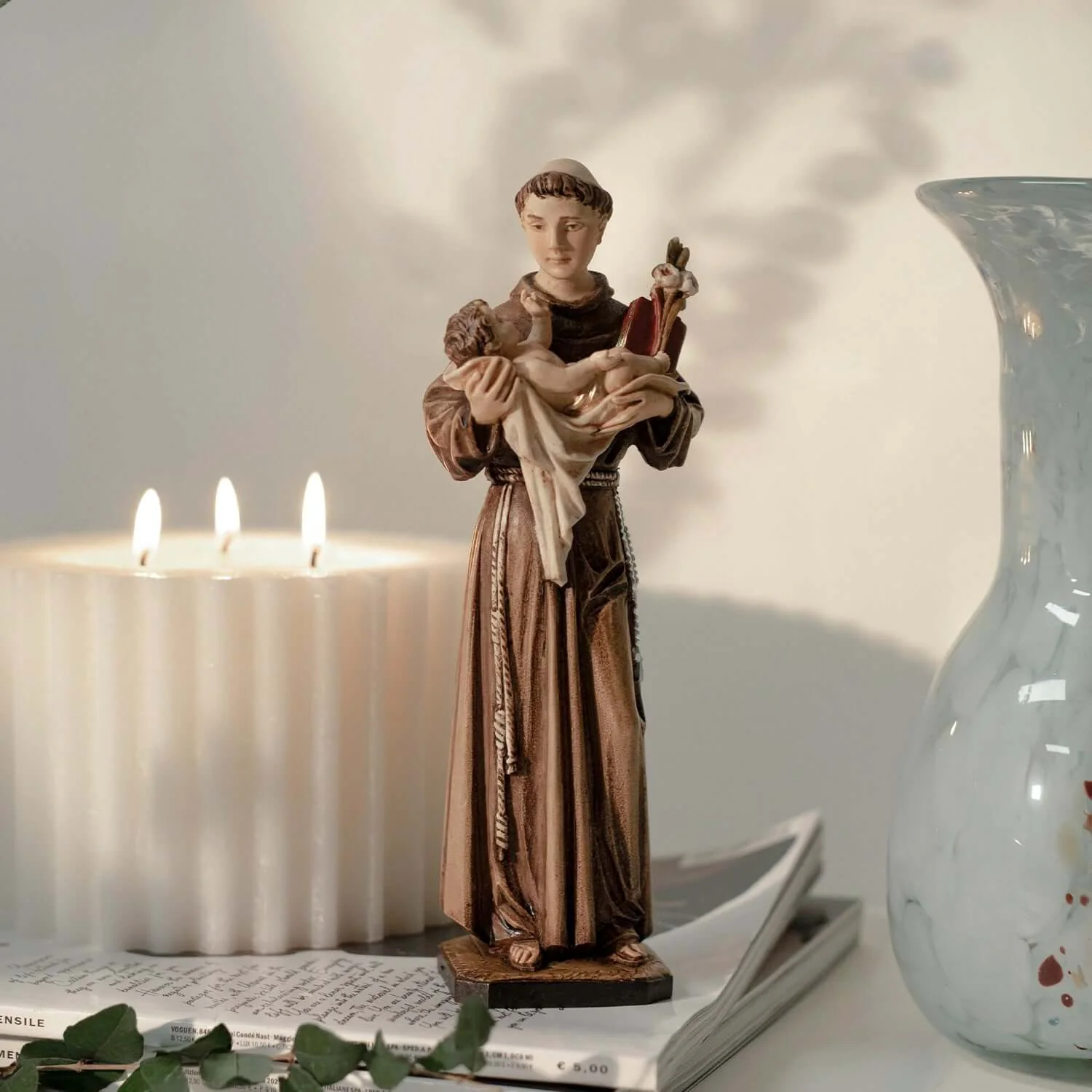 SAINT ANTHONY - STATUE - RESIN - Image 2