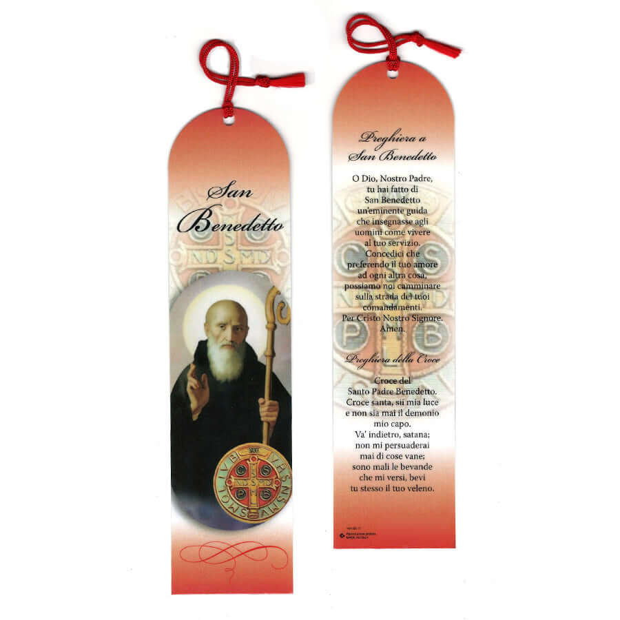 SAINT BENEDICT - BOOKMARK - Image 2