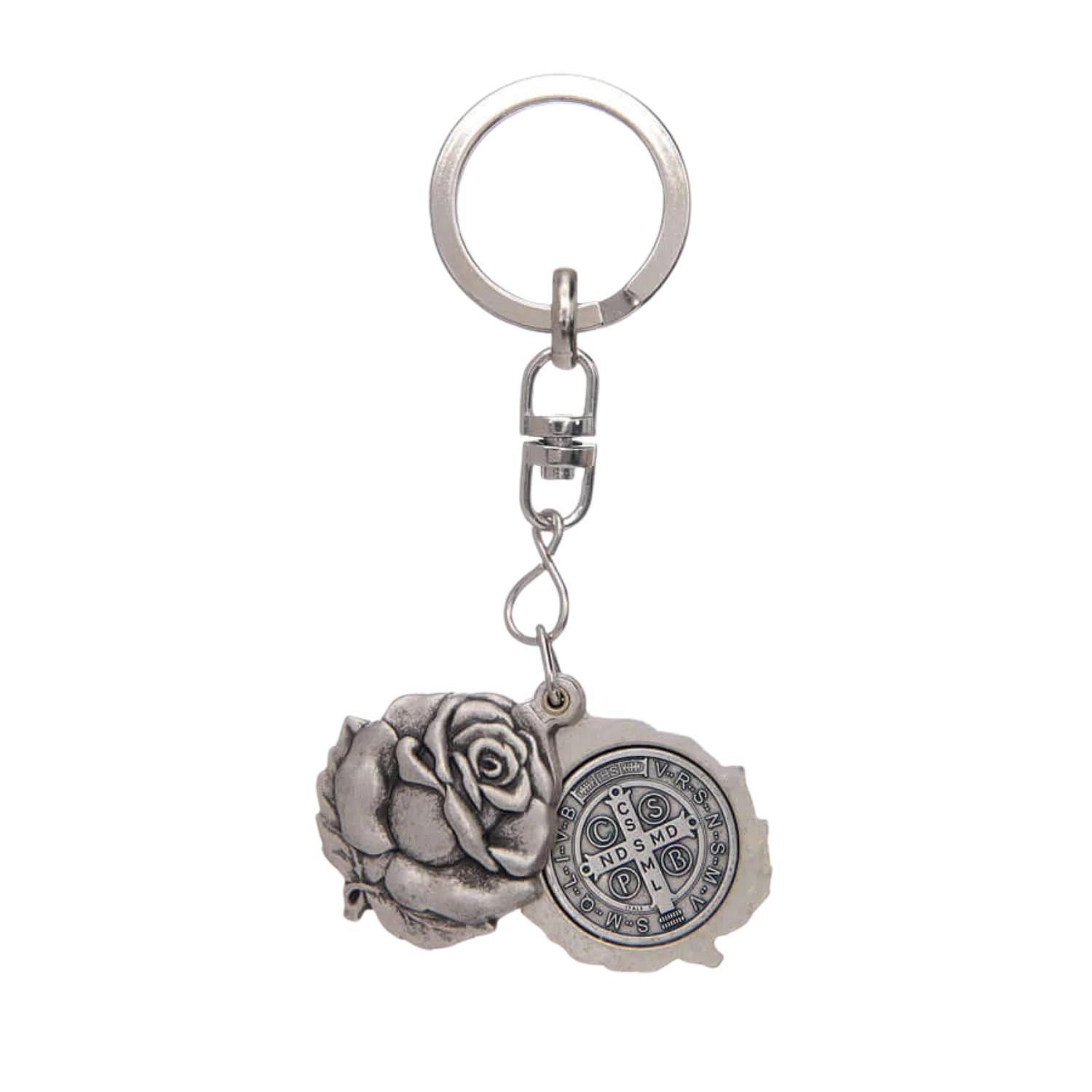 SAINT BENEDICT MEDAL - KEYRING - Image 2