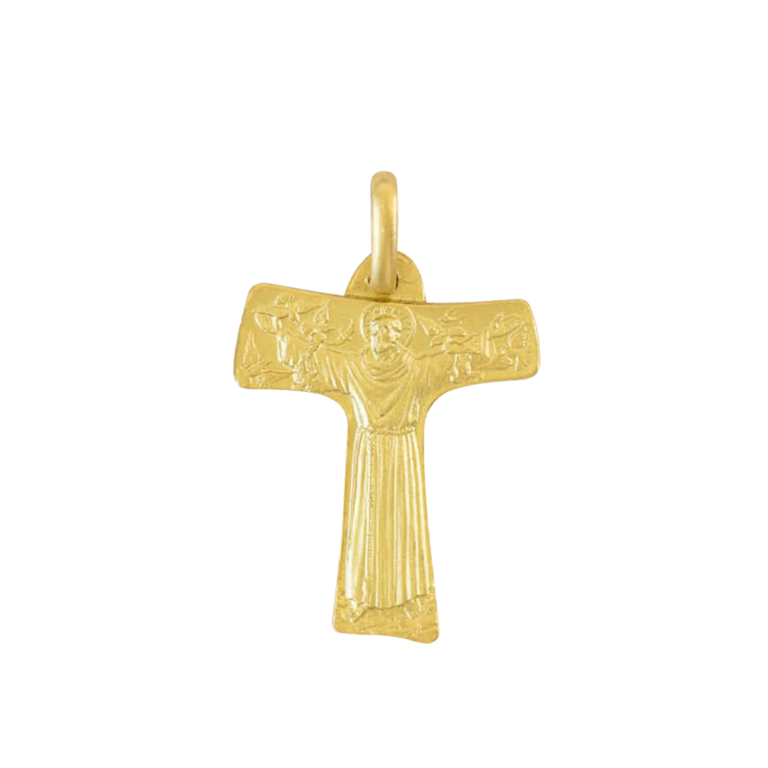 SAINT FRANCIS - TAU CROSS - GOLD