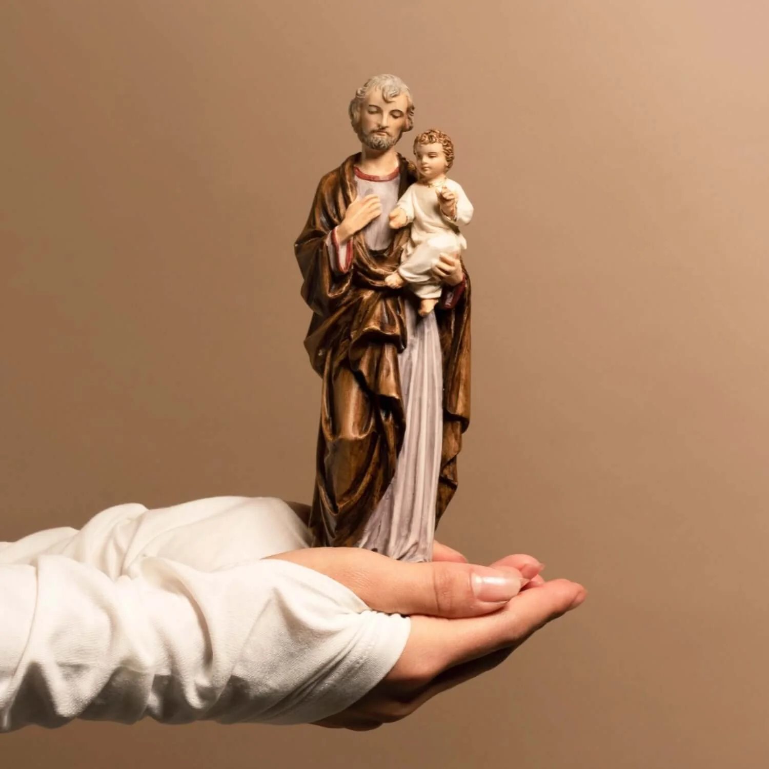 SAINT JOSEPH - STATUE - RESIN - Image 2