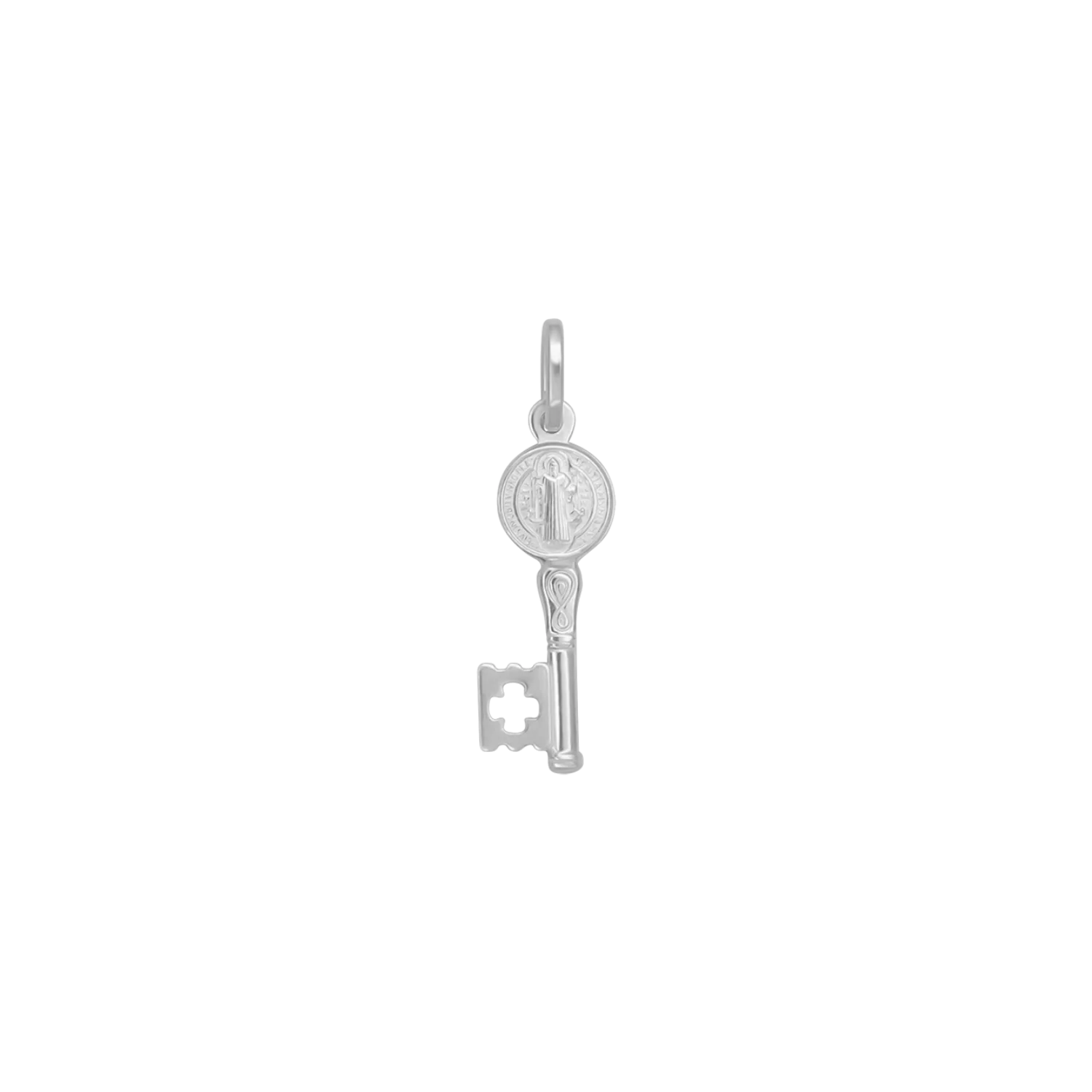 ST BENEDICT KEY - PENDANT - SILVER