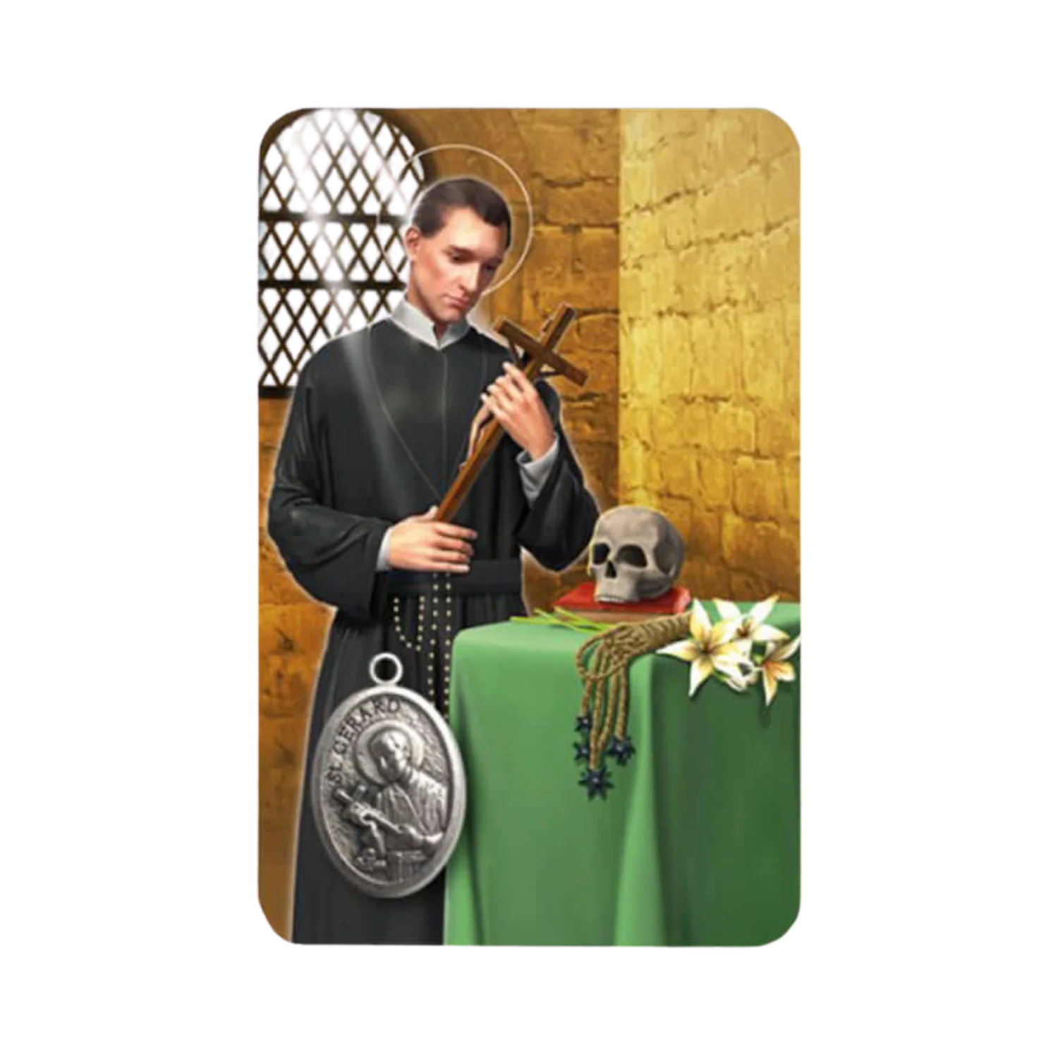 ST GERARD MAJELLA - PRAYER CARD