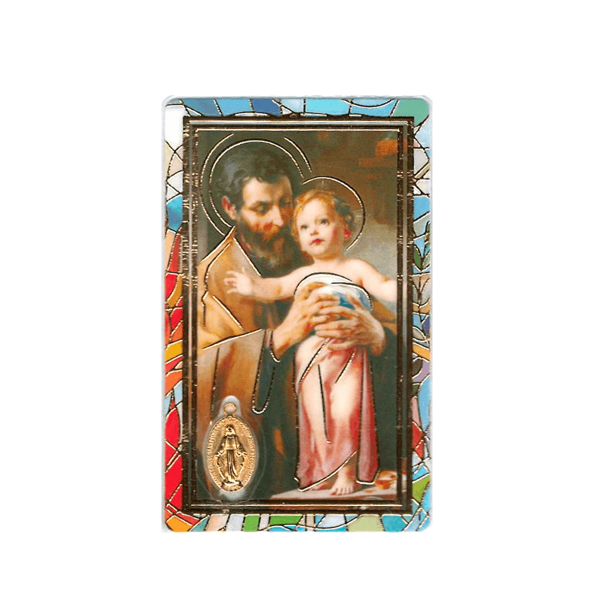 ST JOSEPH - PRAYER CARD
