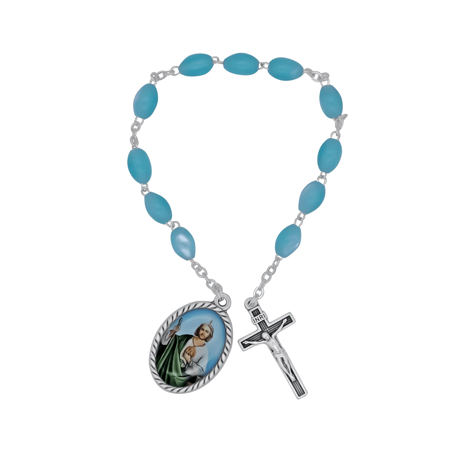 ST JUDE - CHAPLET - METAL